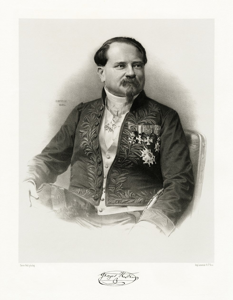 Jean Georges Kastner, 1865-66 af Jean Baptiste Adolphe Lafosse