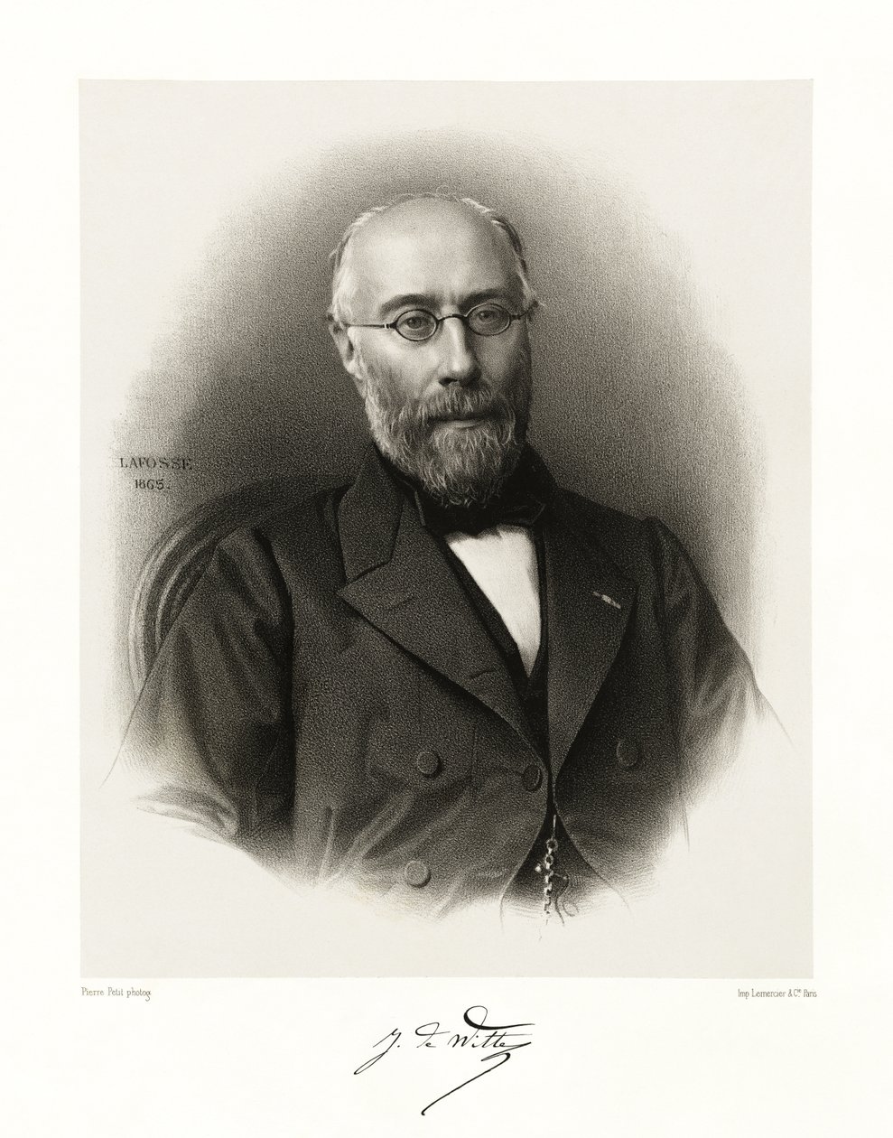 Jean Joseph Antoine Marie, Baron de Witte, 1865-66 af Jean Baptiste Adolphe Lafosse