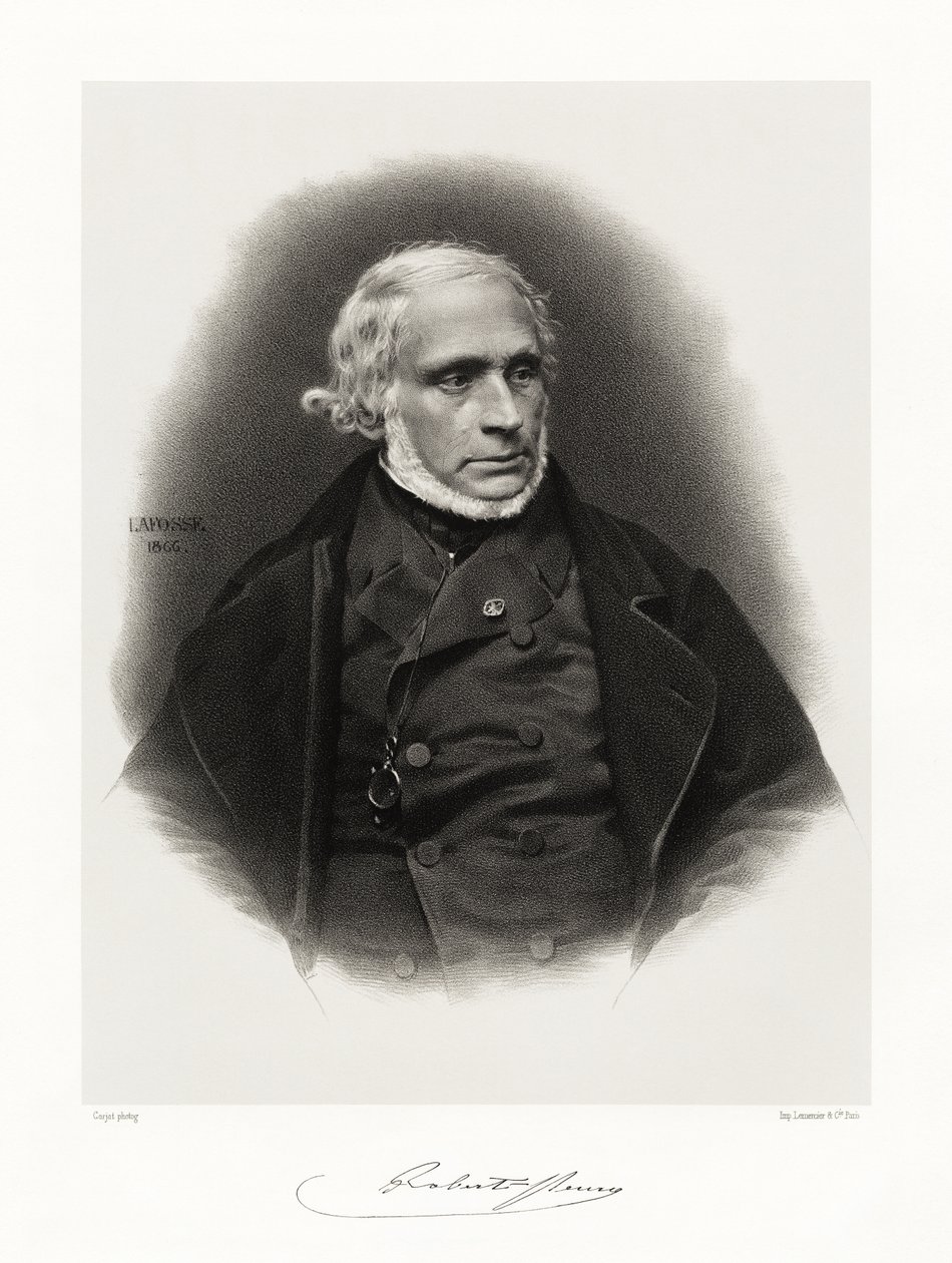 Joseph Nicolas Robert-Fleury, 1865-66 af Jean Baptiste Adolphe Lafosse