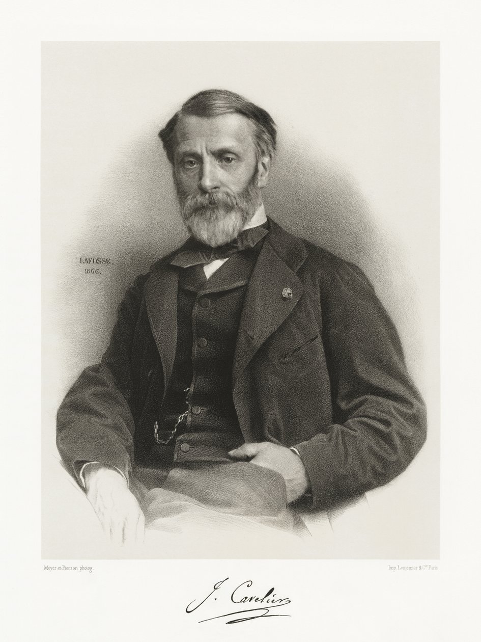 Jules Cavelier, 1865-66 af Jean Baptiste Adolphe Lafosse