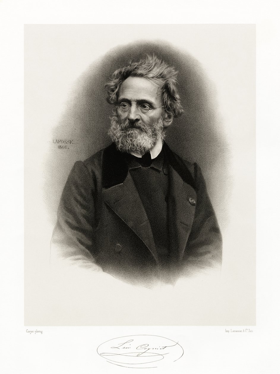 Leon Cogniet, 1865-66 af Jean Baptiste Adolphe Lafosse