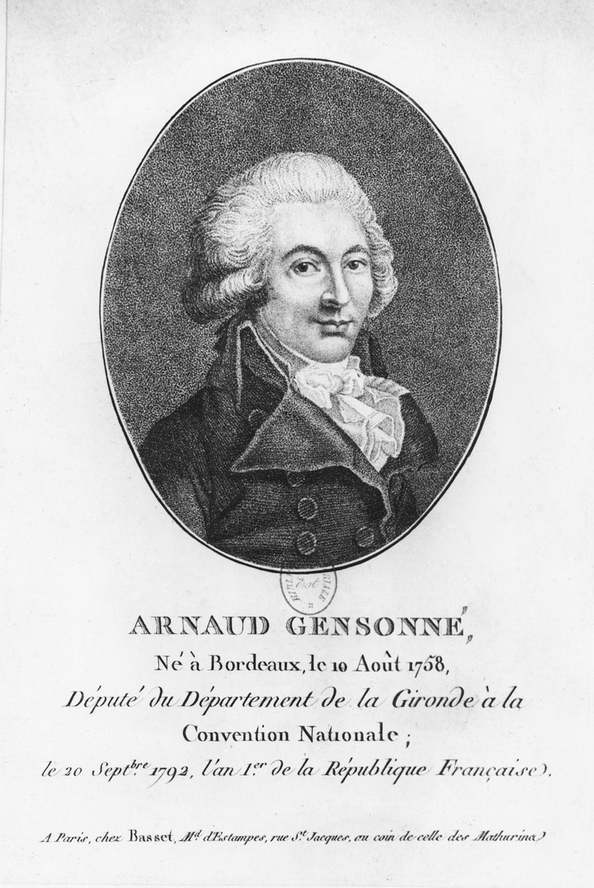 Arnaud Gensonne af Jean Baptiste Antoine Guibert