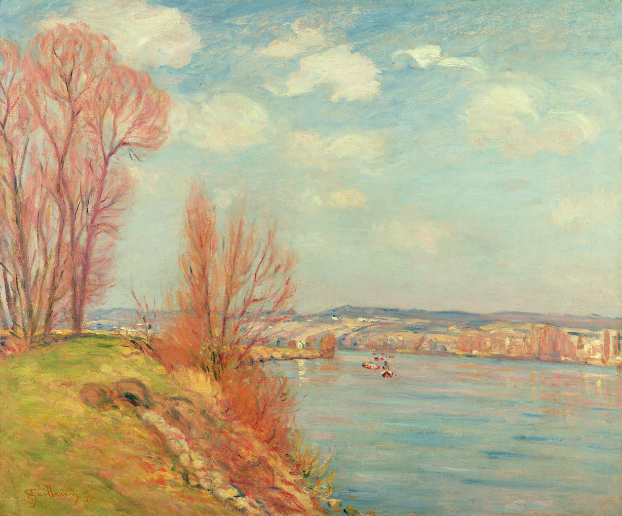 Bugten og floden, 1901 af Jean Baptiste Armand Guillaumin