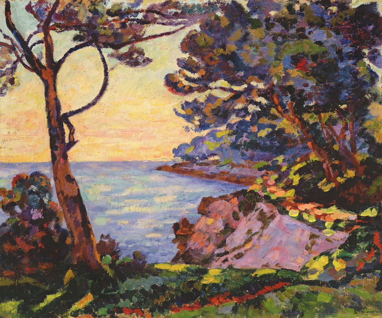 Kysten fra l