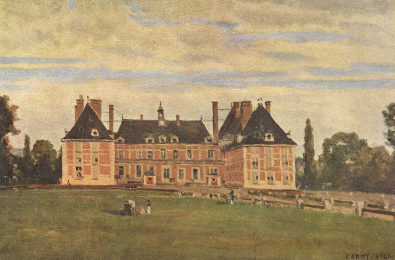 Rosny Slot af Jean Baptiste Camille Corot