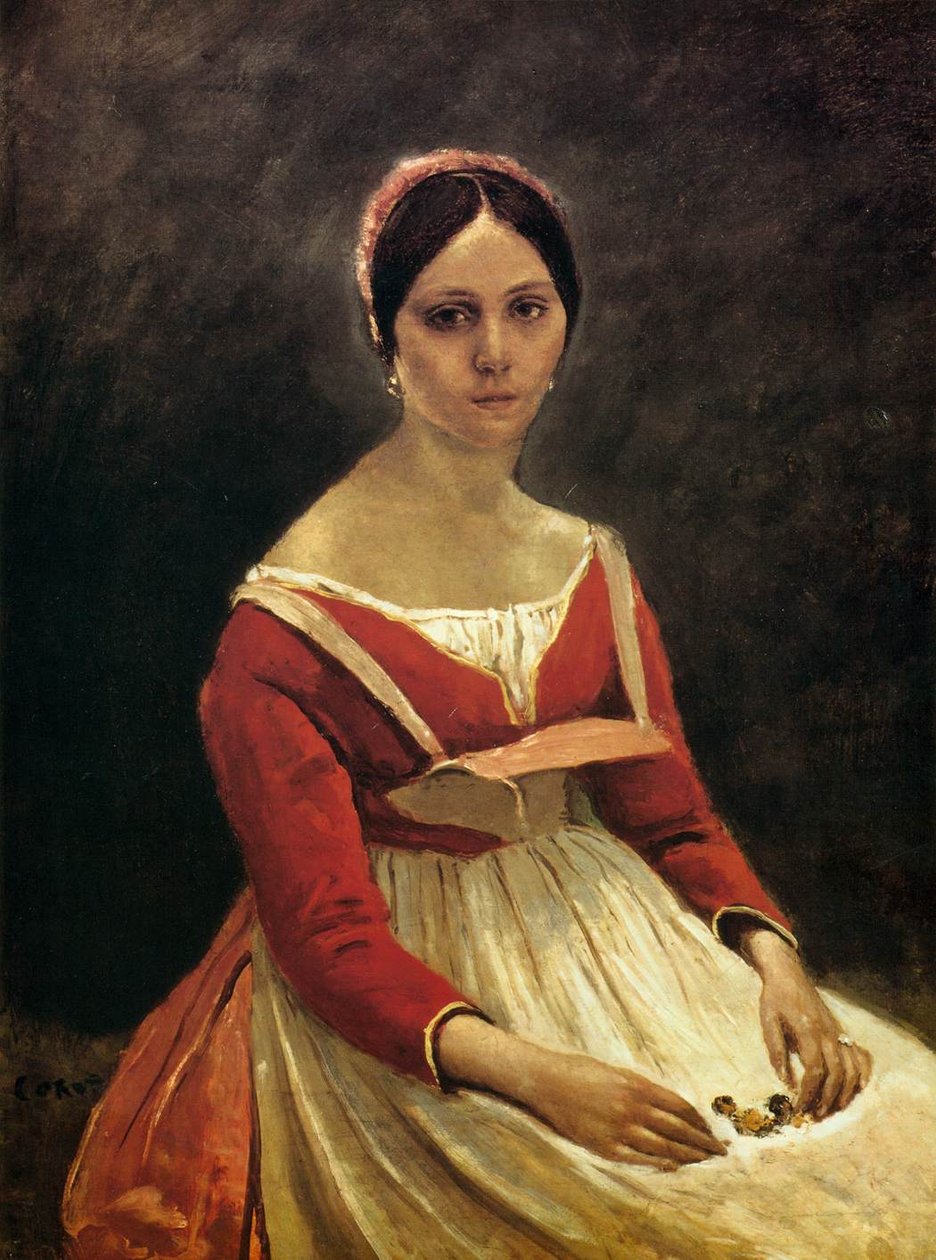 Fru Legois af Jean Baptiste Camille Corot