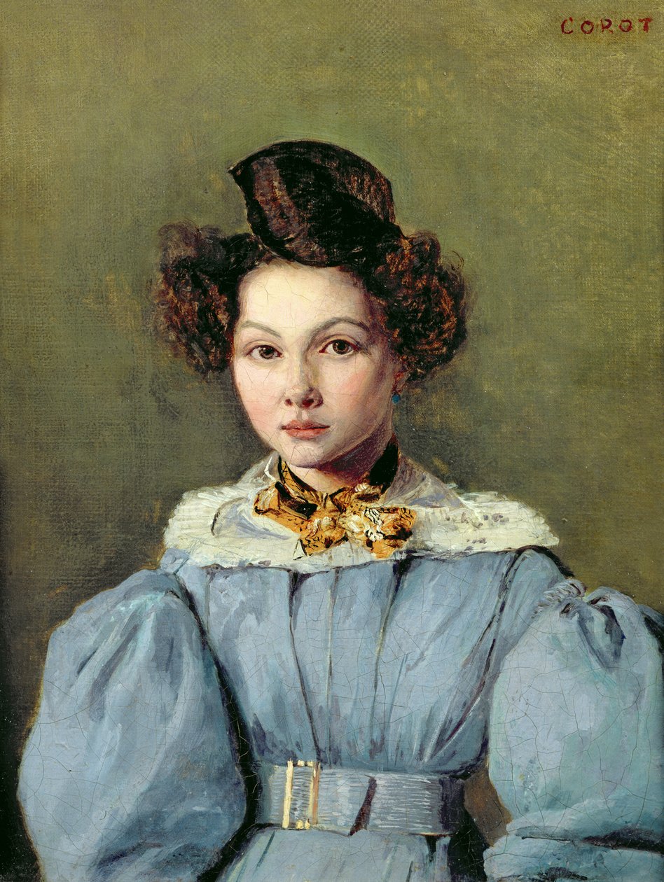 Marie Louise Sennegon, 1831 af Jean Baptiste Camille Corot