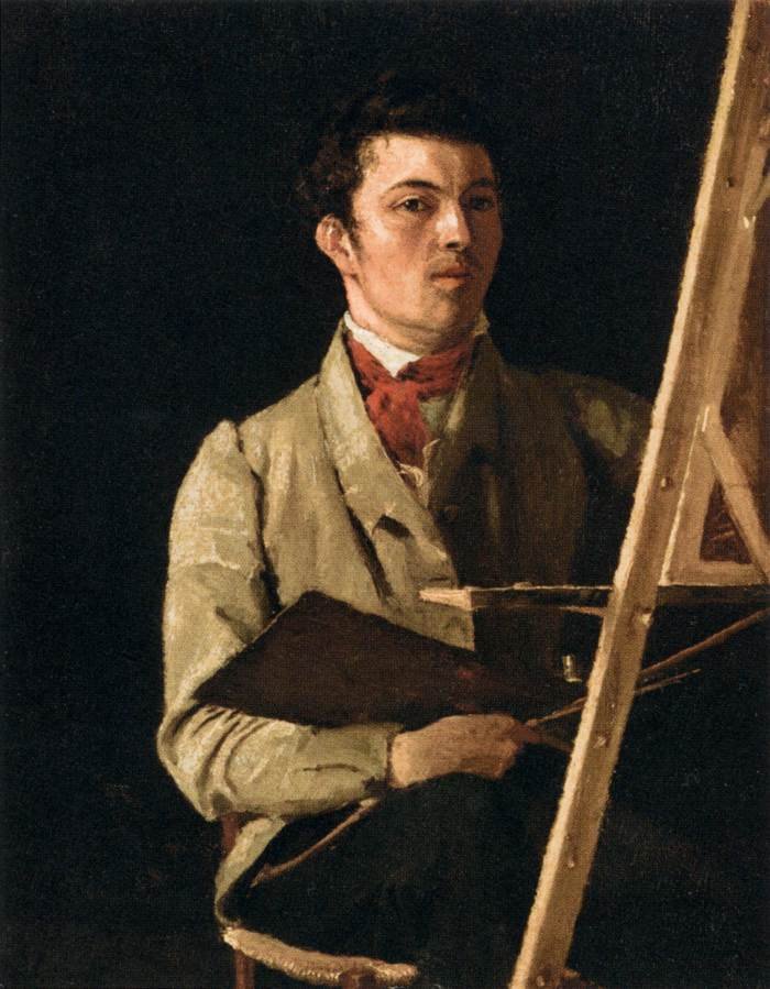 Selvportræt af Jean Baptiste Camille Corot