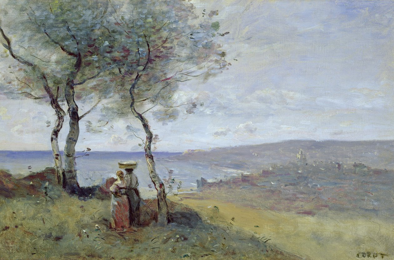 Souvenir fra St. Jean de Luz, 1872 af Jean Baptiste Camille Corot