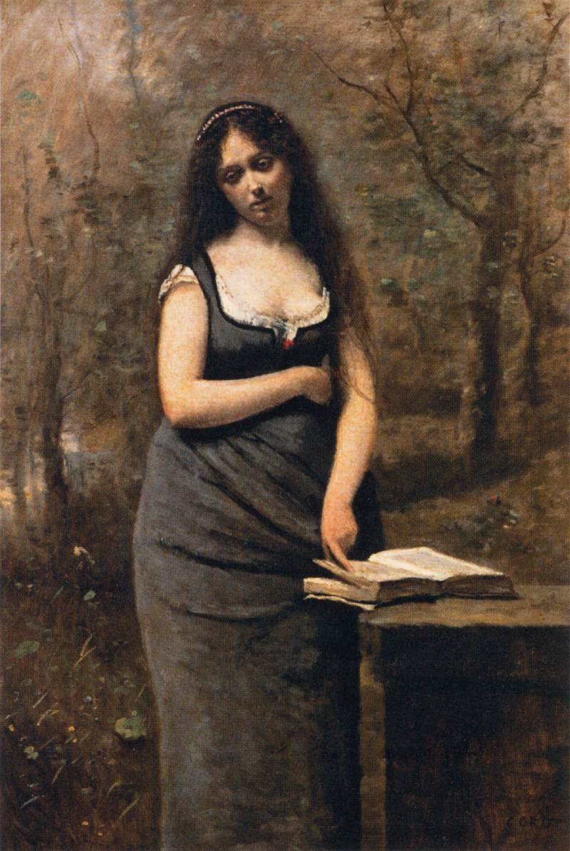 Valléda af Jean Baptiste Camille Corot