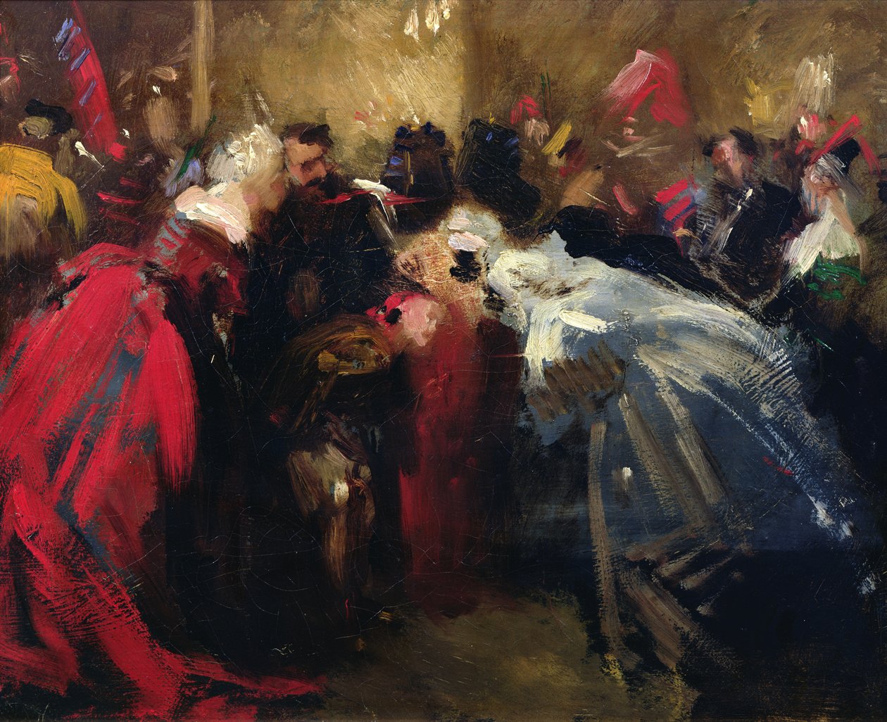Maskebal i Tuilerierne af Jean Baptiste Carpeaux