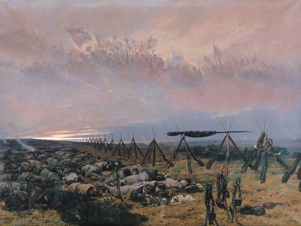 Drømmen, 1888 af Jean Baptiste Edouard Detaille