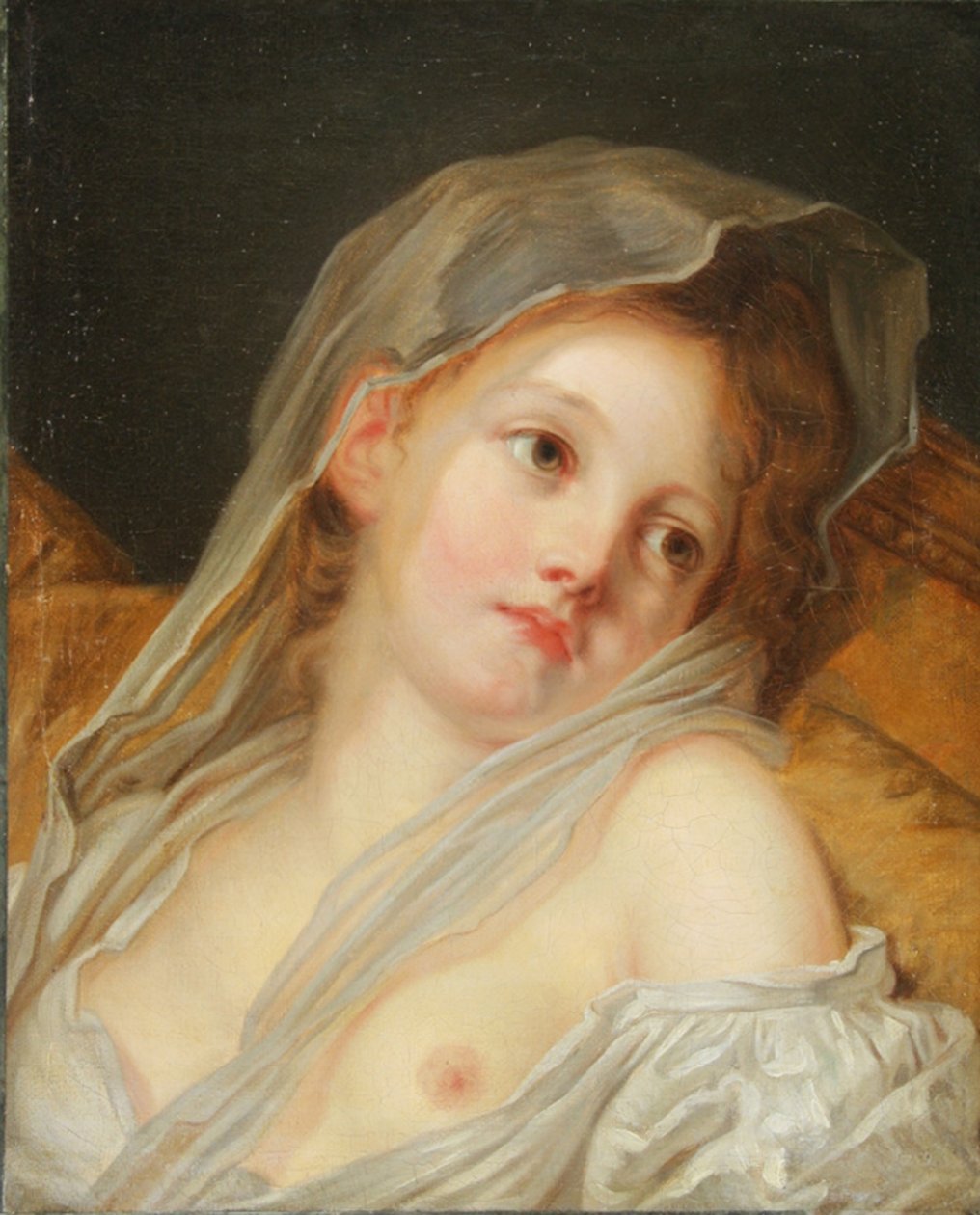 En drømmer, ca. 1780 af Jean Baptiste Greuze