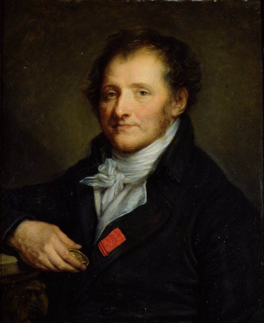 Baron Dominique Vivant Denon (1745-1825) af Jean Baptiste Greuze