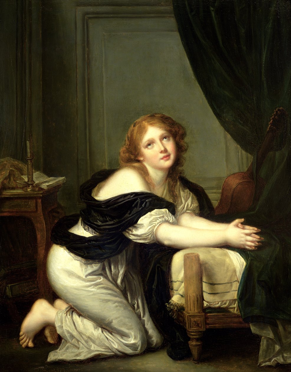 Morgenbøn af Jean Baptiste Greuze