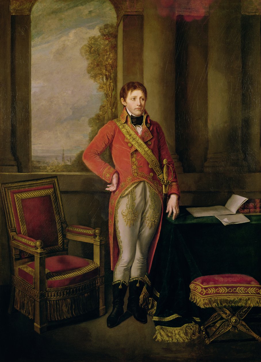 Napoleon Bonaparte (1769-1821) som førstekonsul, 1799-1805 af Jean Baptiste Greuze
