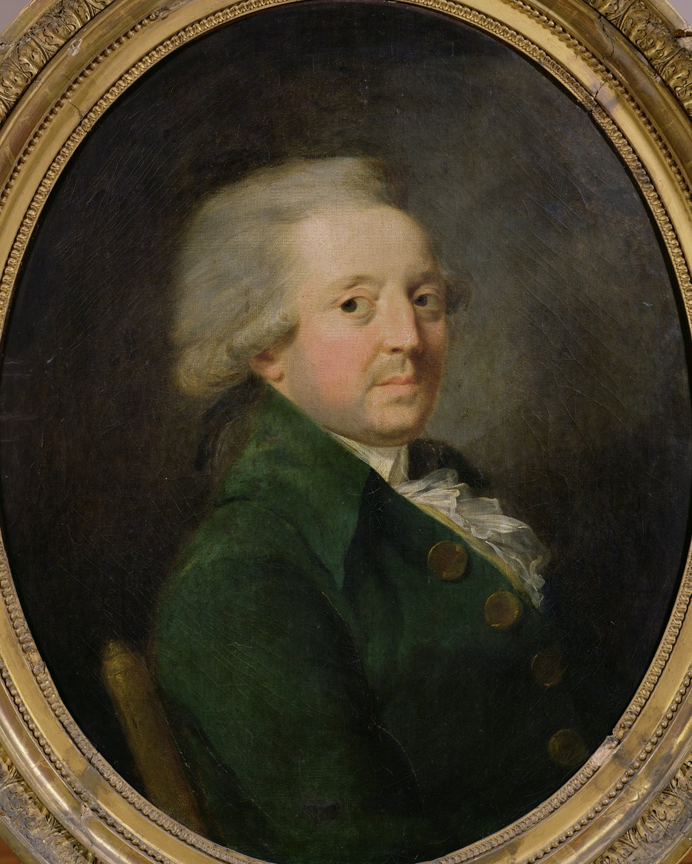 Portræt af Marie-Jean-Antoine-Nicolas de Caritat (1743-94) markis af Condorcet af Jean Baptiste Greuze