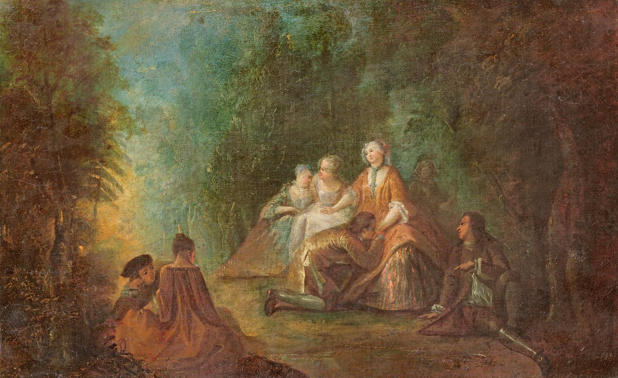 Galant gensyn af Jean Baptiste Joseph Pater