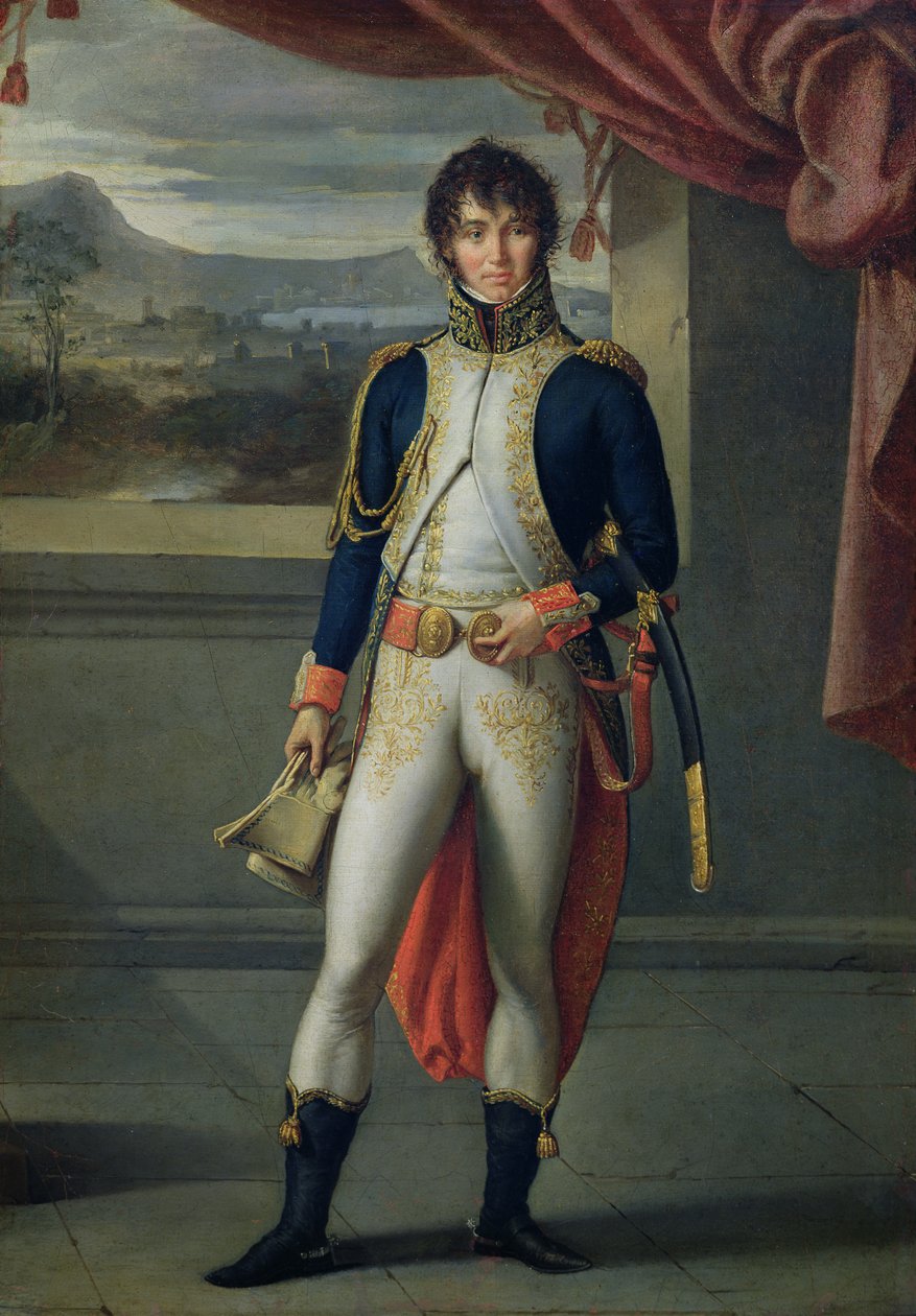 Joachim Murat (1767-1815) af Jean Baptiste Joseph Wicar