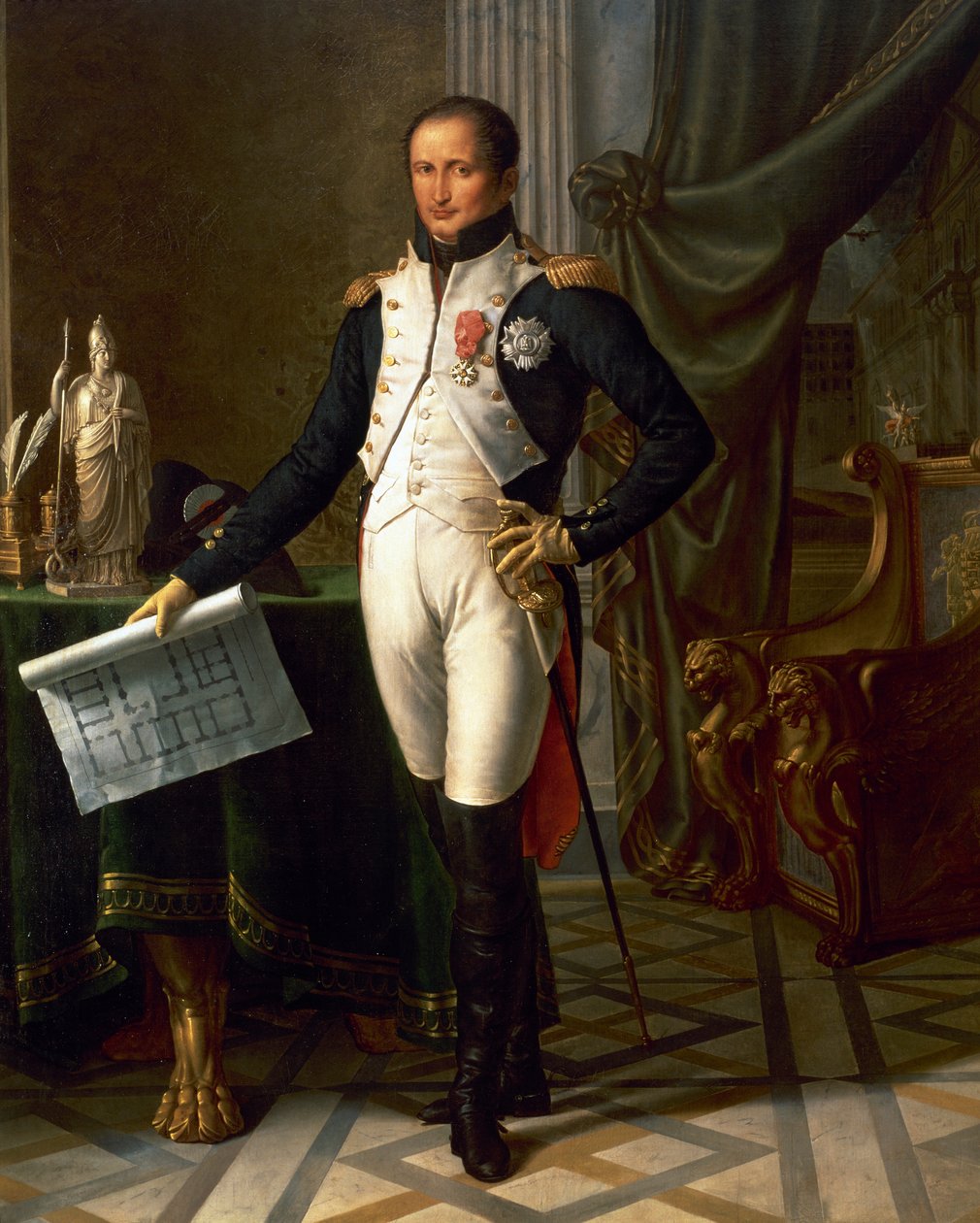 Joseph I Bonaparte af Jean Baptiste Joseph Wicar