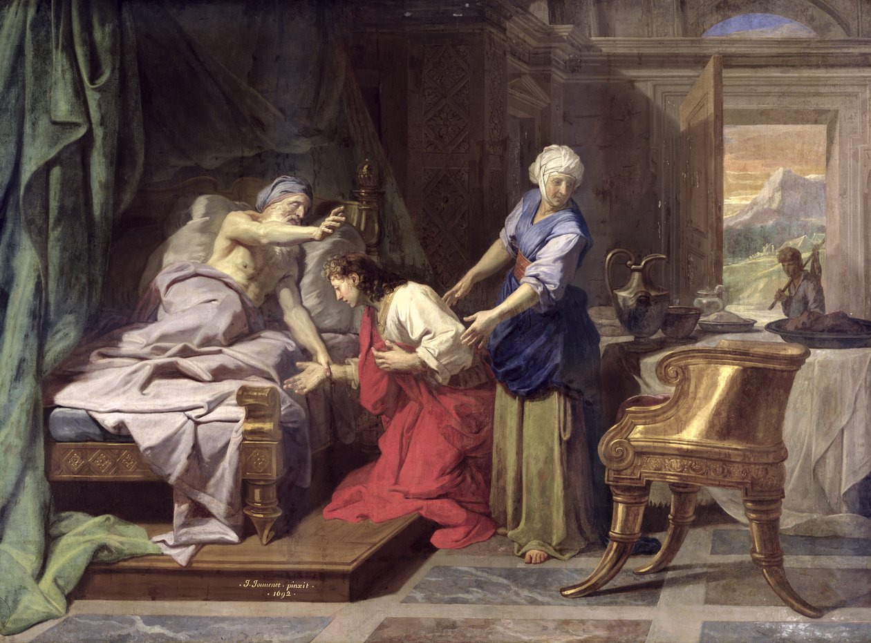 Isaac Blessing Jacob, 1692 af Jean Baptiste Jouvenet