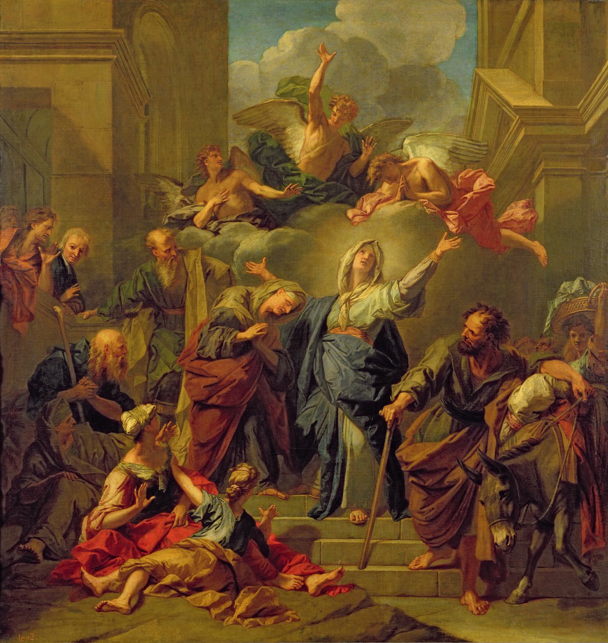 Madonna af Magnificat af Jean Baptiste Jouvenet