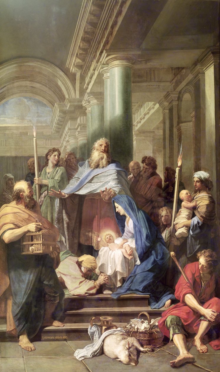 Præsentationen i templet, 1692 af Jean Baptiste Jouvenet