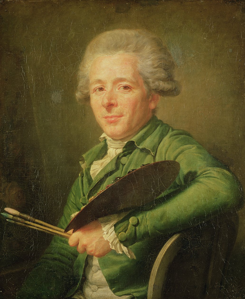 Selvportræt af Jean Baptiste Le Prince