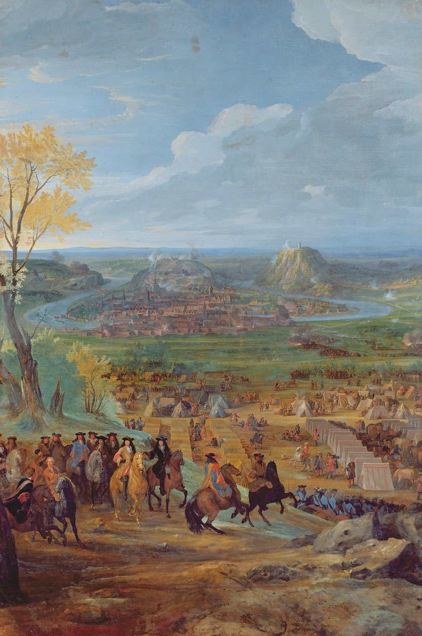 Belejringen af Besancon i 1674 af Ludvig XIVs hær af Jean Baptiste Martin