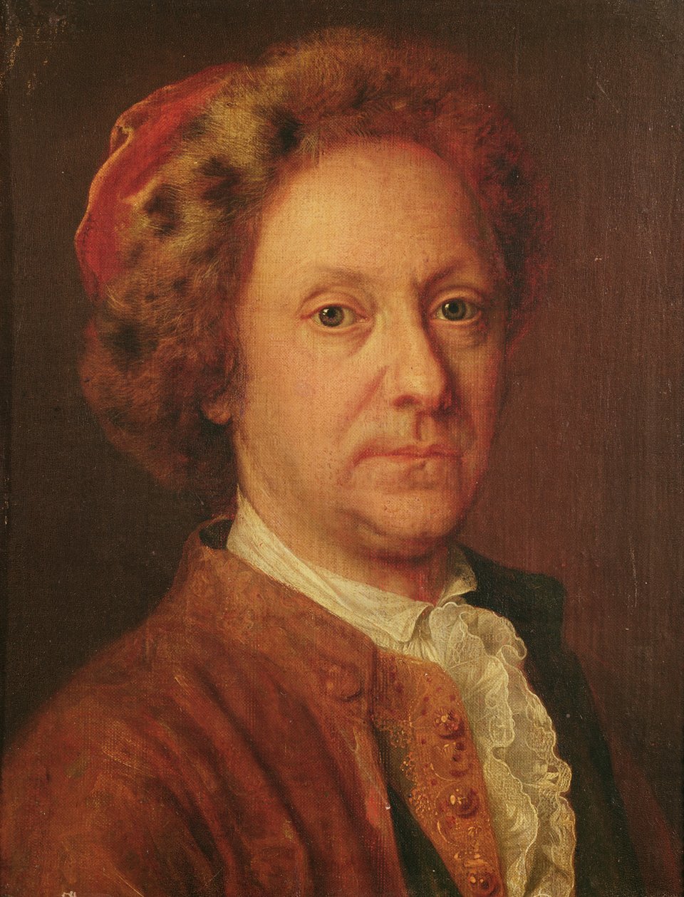 Selvportræt af Jean Baptiste Oudry