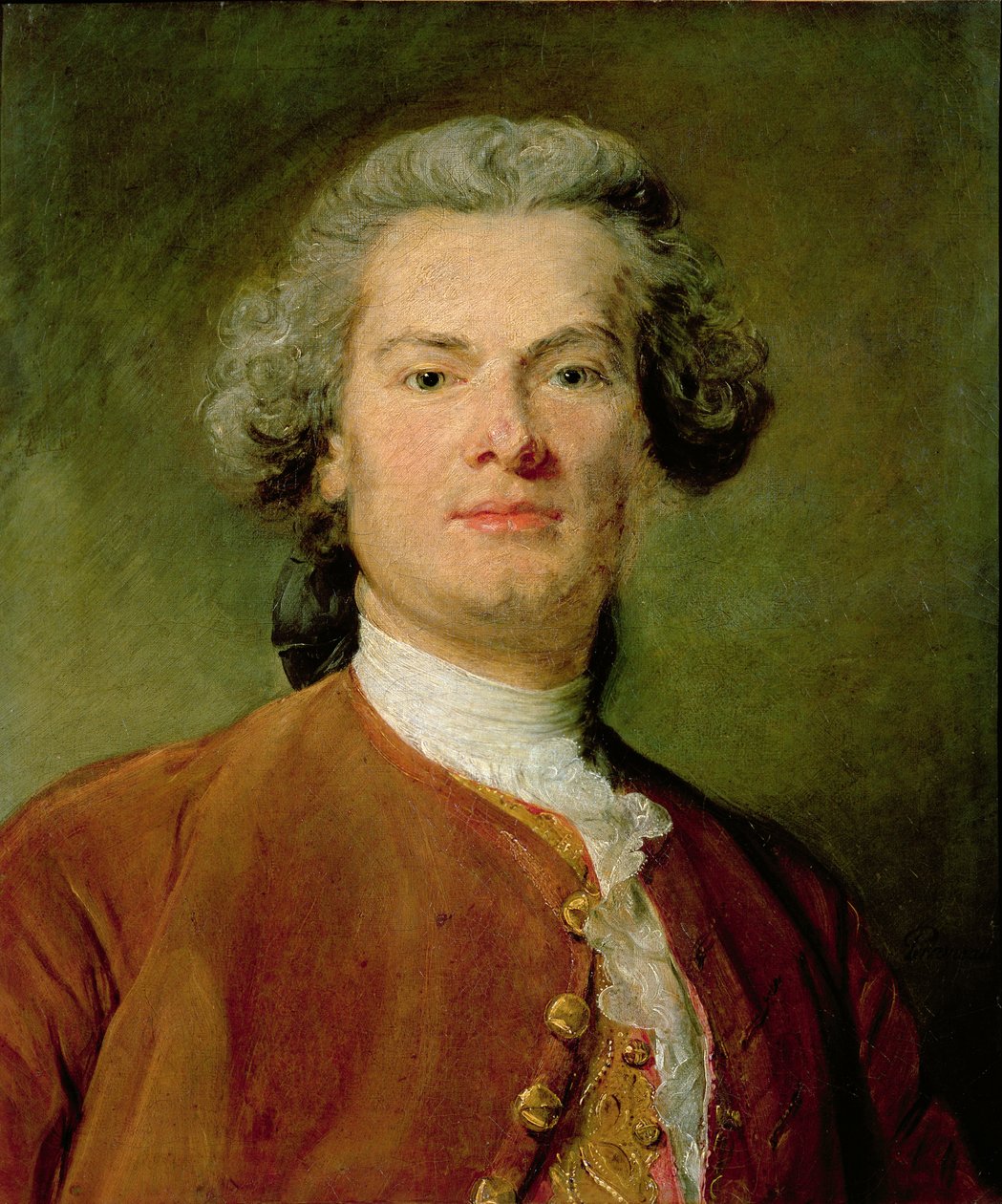 Selvportræt af Jean Baptiste Perronneau