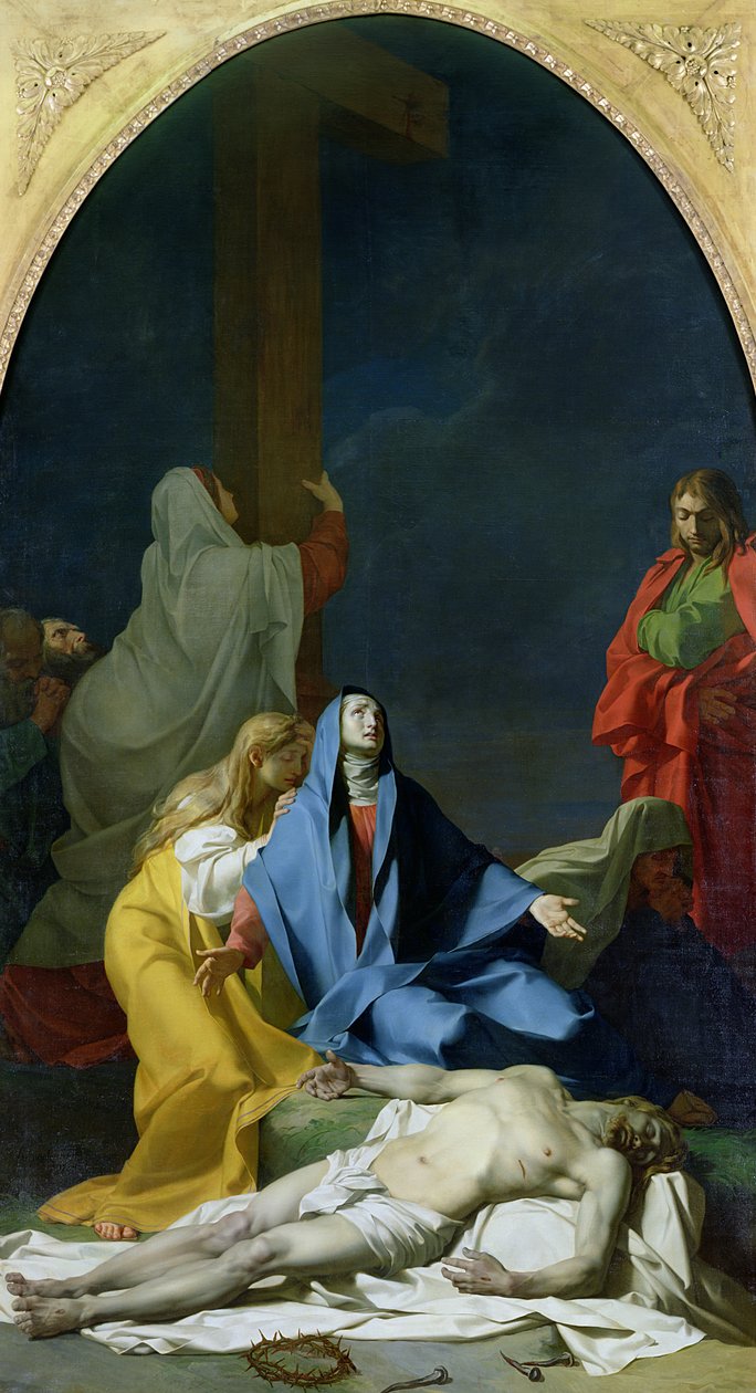 Deponeringen, 1789 af Jean Baptiste Regnault