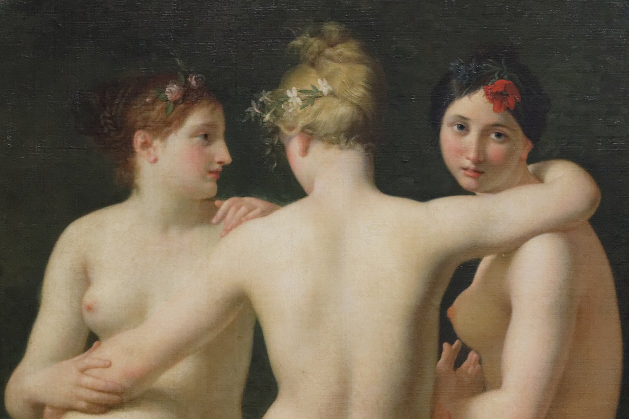 De tre nåde af Jean Baptiste Regnault