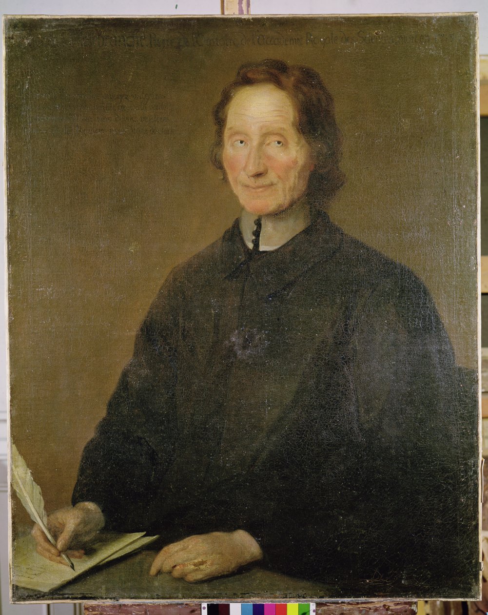 Portræt af Nicolas de Malebranche (1628-1715) tidligt i det 19. århundrede af Jean Baptiste Santerre