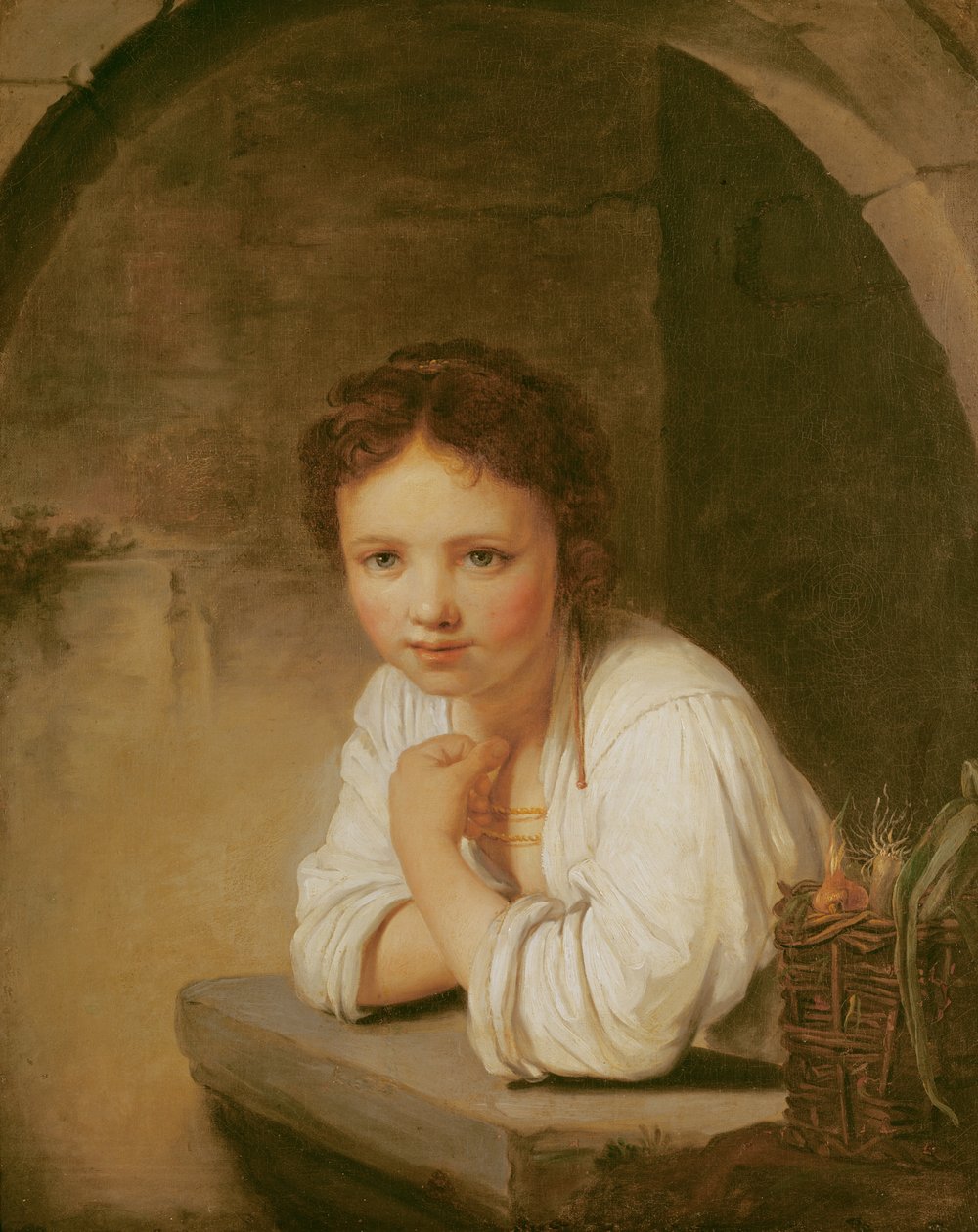 Den lille gartner af Jean Baptiste Santerre