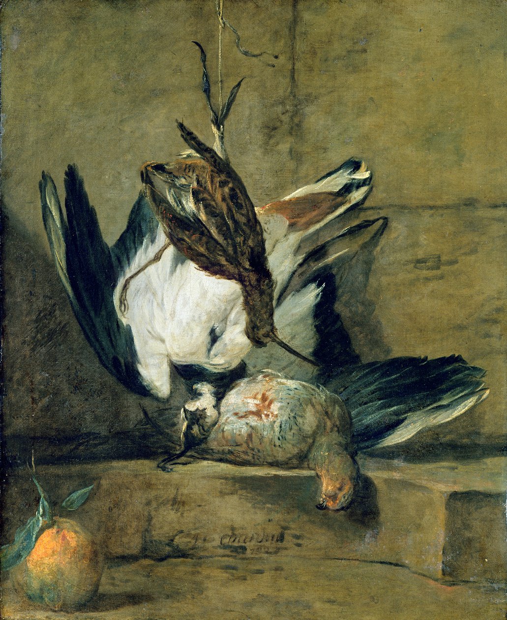 Stilleben, 1732 af Jean Baptiste Simeon Chardin