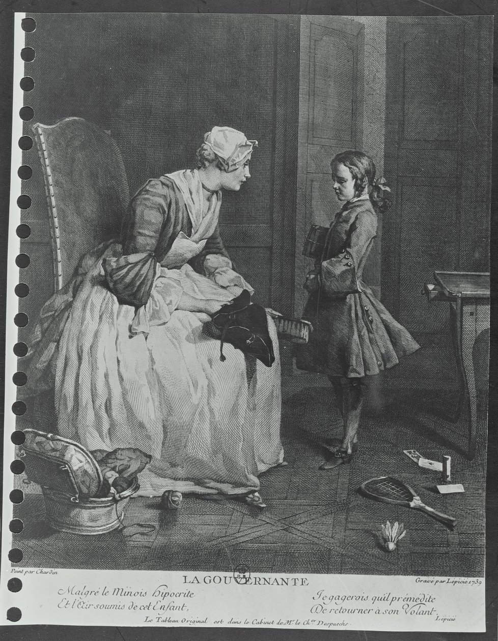Guvernøren, 1739 af Jean Baptiste Simeon Chardin