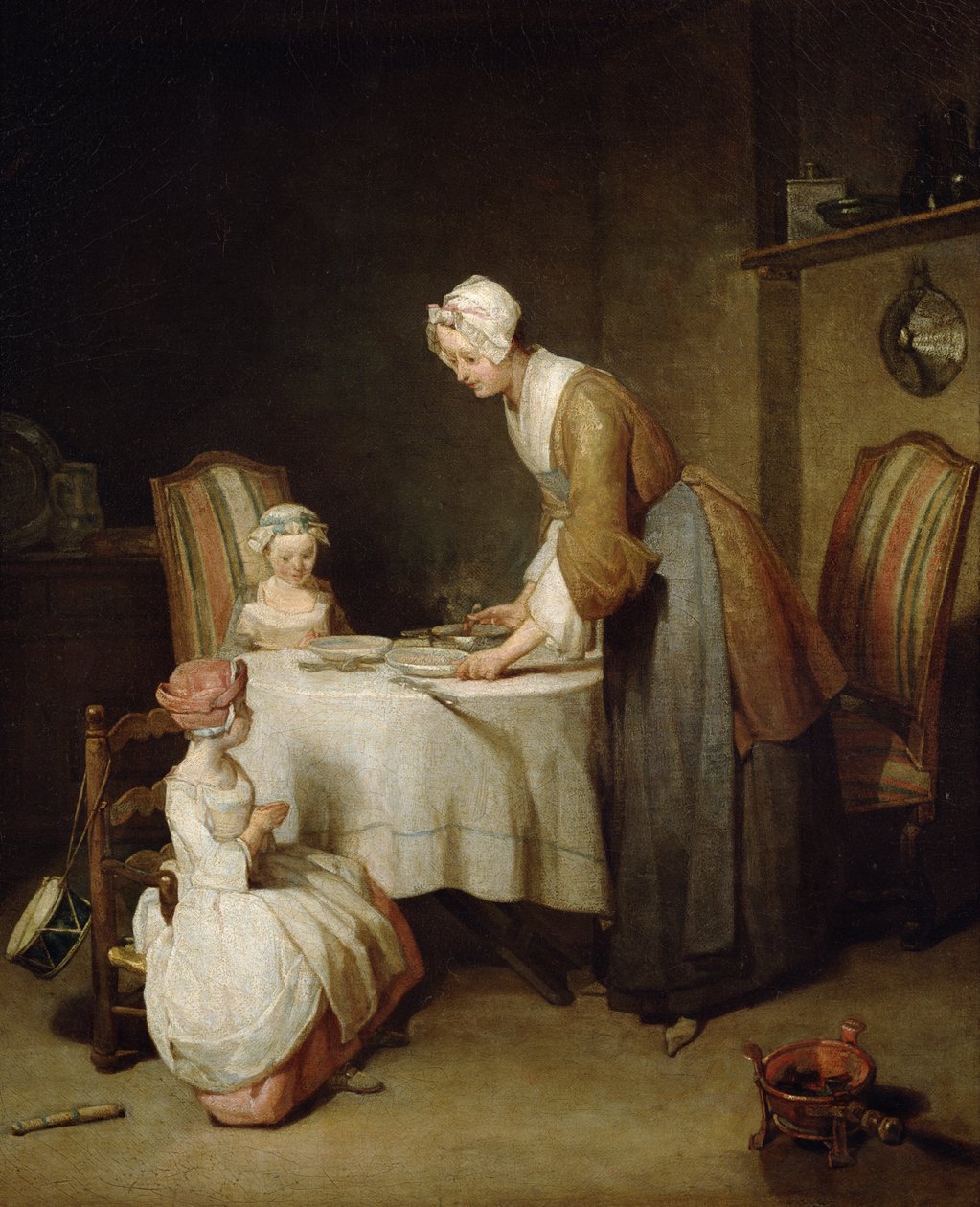 The Grace, 1740 (se også 68348) af Jean Baptiste Simeon Chardin