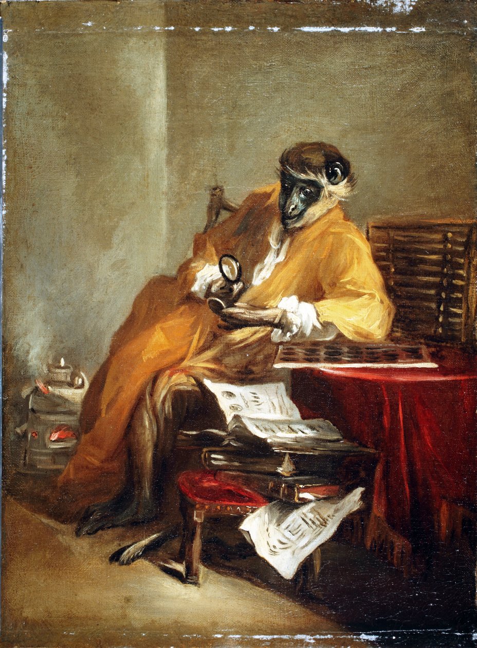 Abeantikvaren, efter 1740 af Jean Baptiste Simeon Chardin