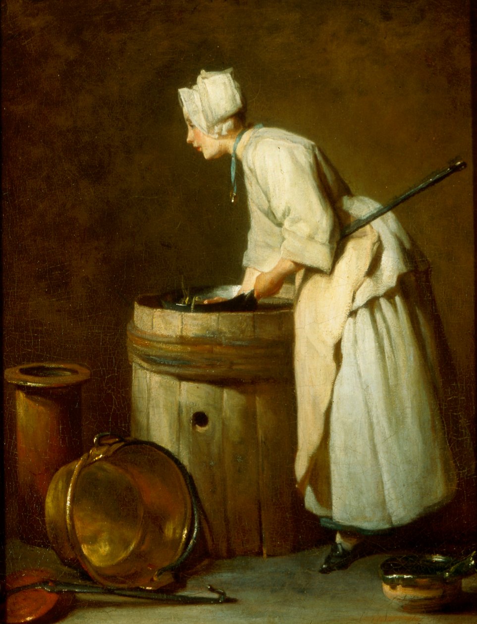 Bryggeripigen, 1738 af Jean Baptiste Simeon Chardin