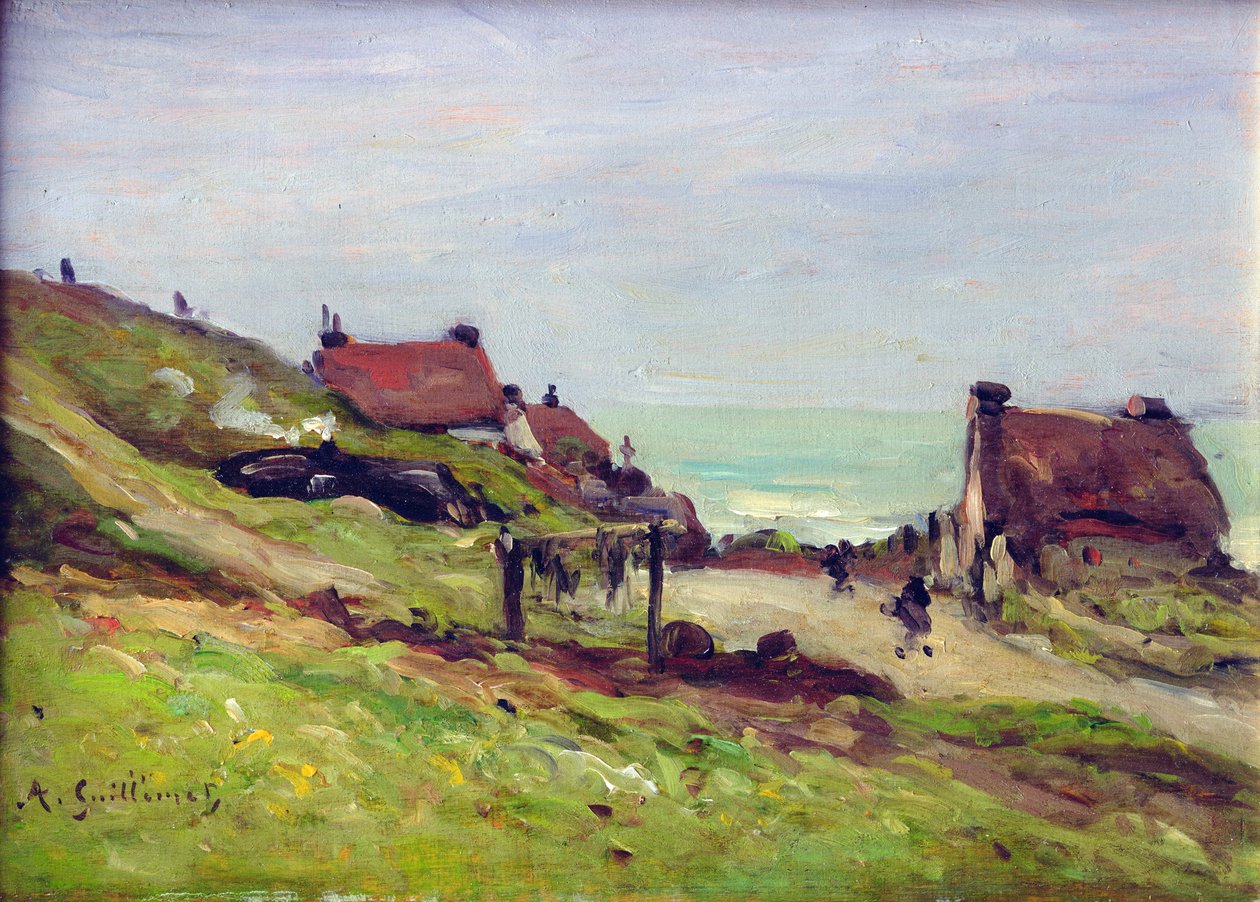 Landskab af Jean Baptiste Antoine Guillemet