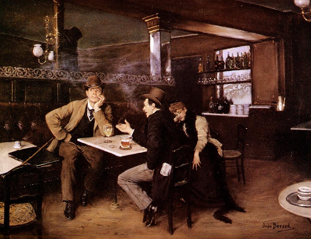 I bistroen af Jean Beraud