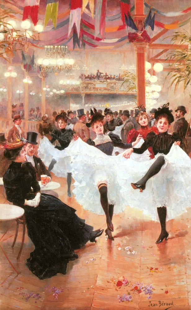 Cafe de Paris af Jean Beraud