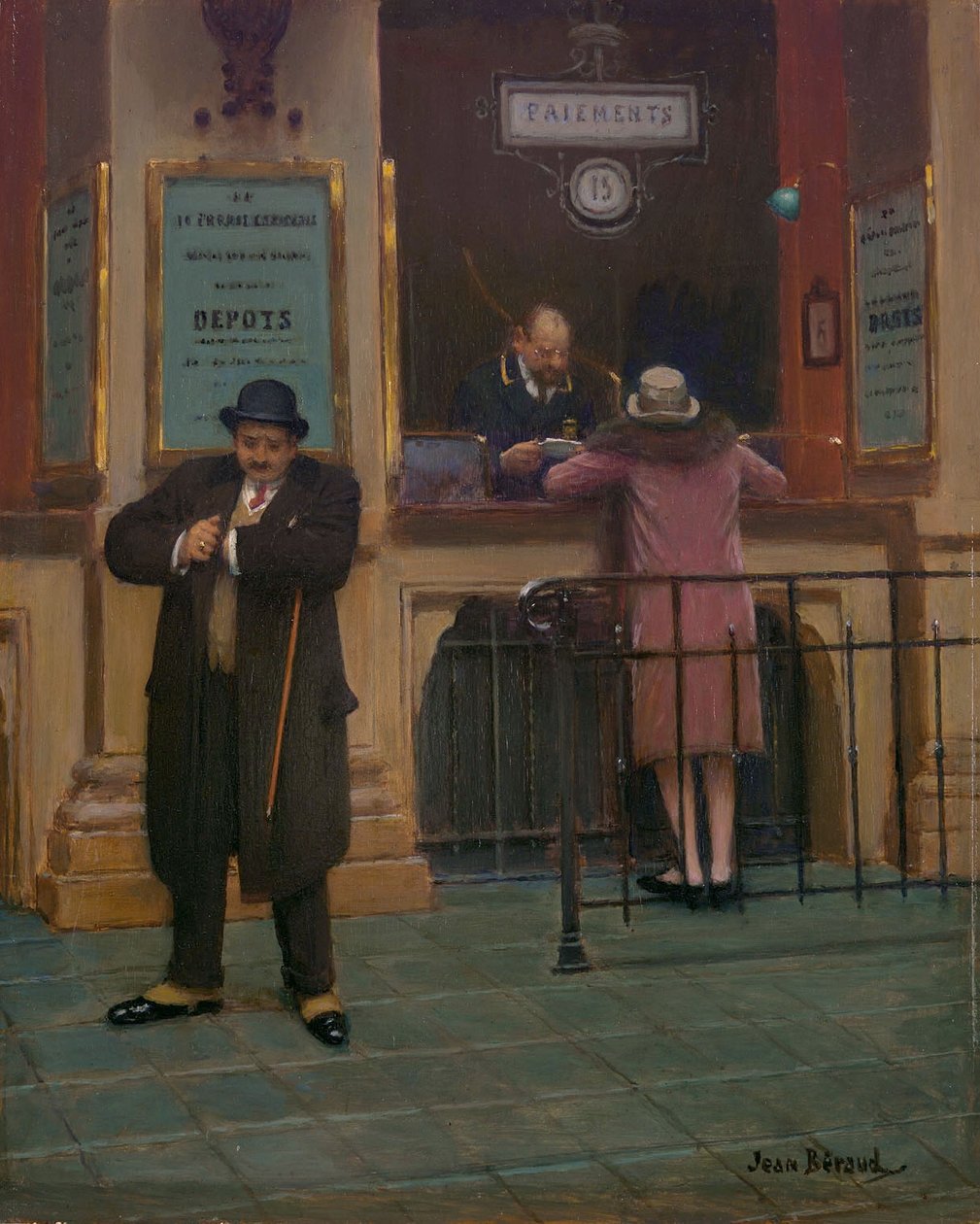 Le Mont-de-Piete Pantebutikken eller Chez Ma Tante af Jean Beraud