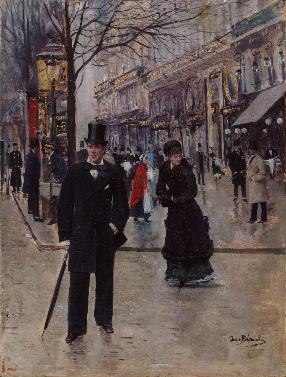 På Boulevarden af Jean Beraud