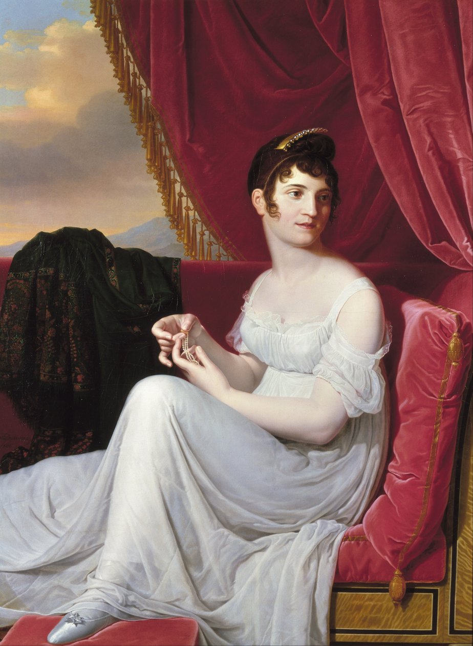 Portræt af Madame Tallien af Bernard Duvivier