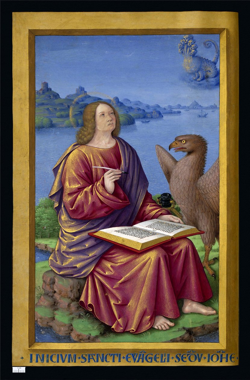 Johannes Evangelisten af Jean Bourdichon