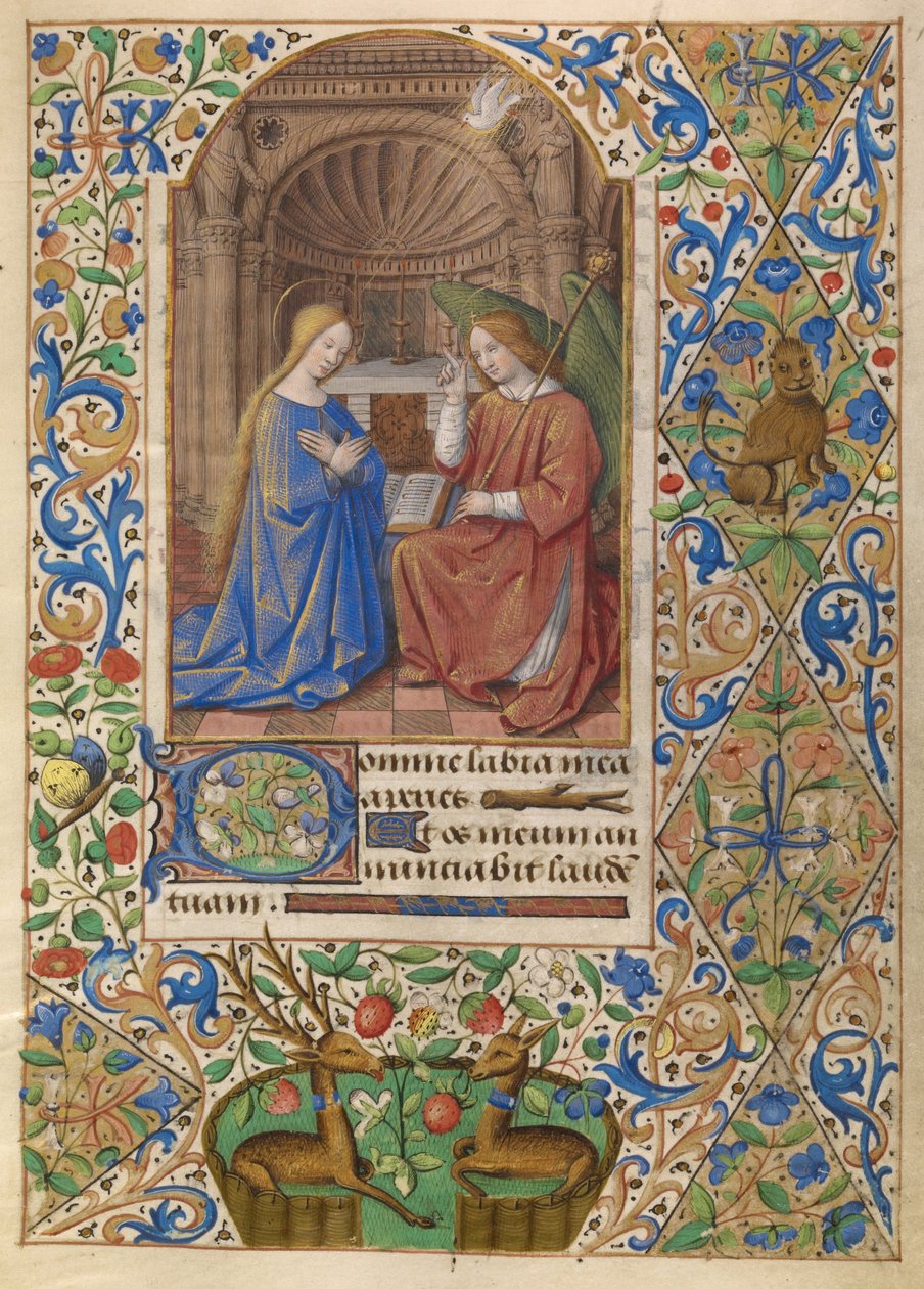 Bebudelsen af Jean Bourdichon