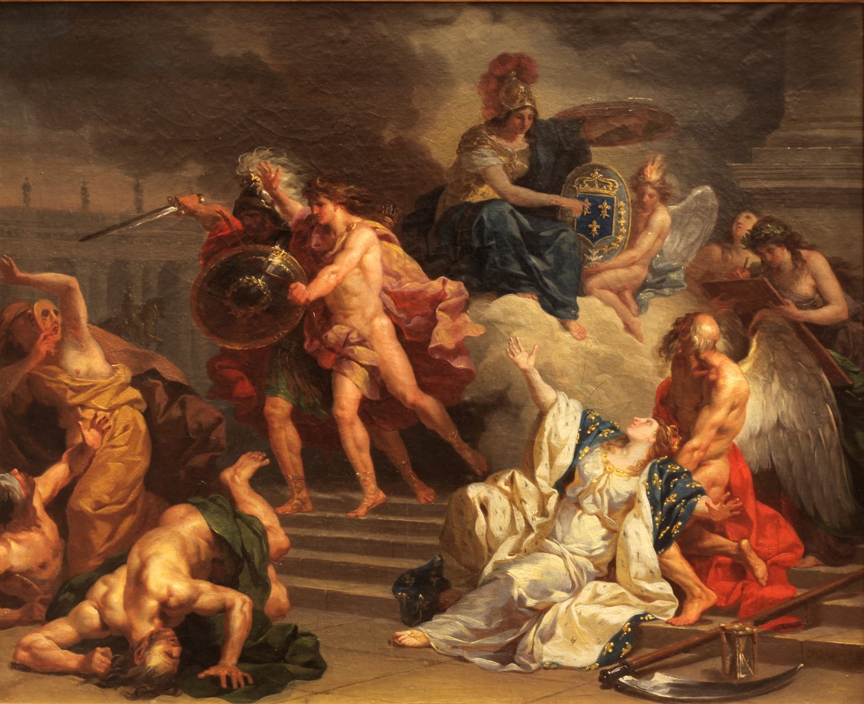 Frankrig rejste sig ved Time af Jean Charles Nicaise Perrin