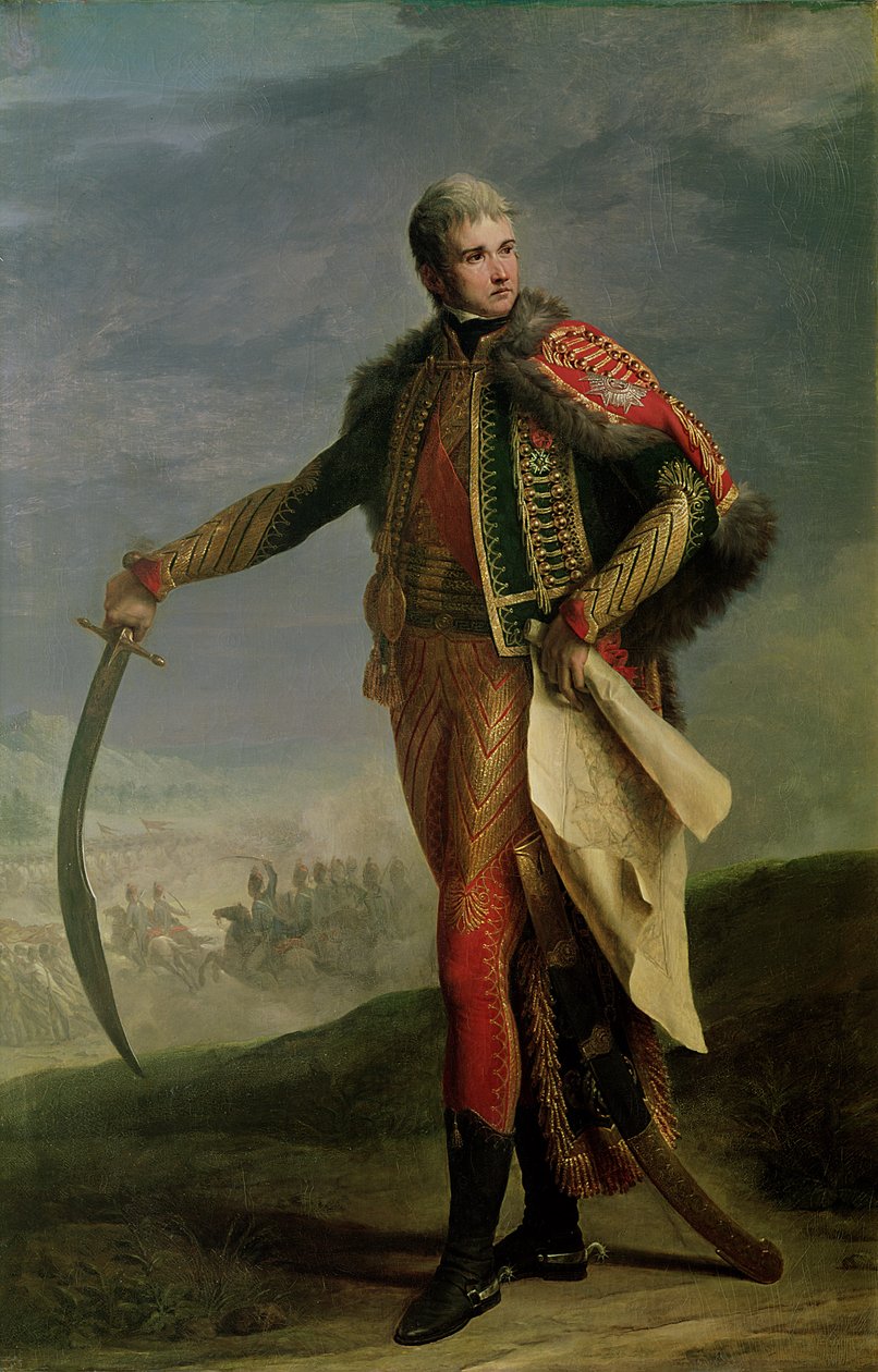 Portræt af Jean Lannes (1769-1809) hertug af Montebello, 1805-10 af Jean Charles Nicaise Perrin